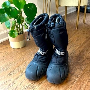 Sorel Black Womens Snow Boots Size 7